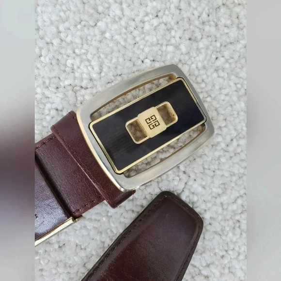 Givenchy vintage leather  belt - Picture 8 of 10